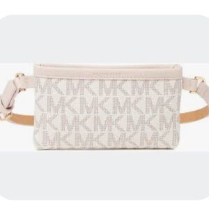Michael Kors Logo Adjustable Waist Belt MiniBag Fanny Pack